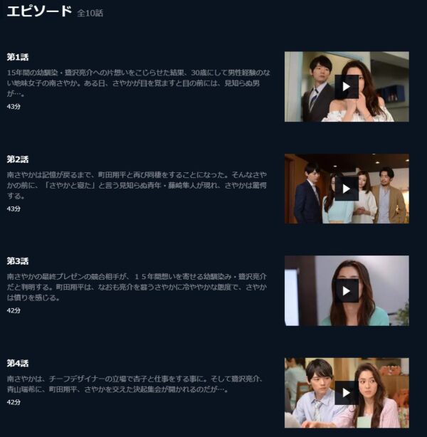 U-NEXT ドラマ ラブリラン 無料動画配信